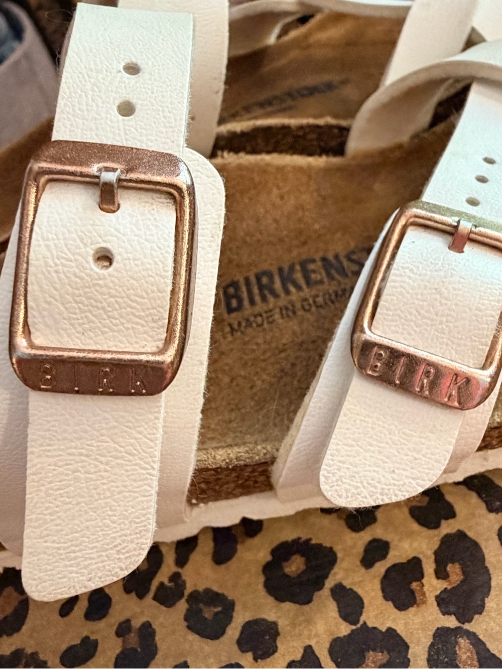 Birkenstock Mayari Kids Sandals – White Birko-Flor® | Size 27 (US Kids 9–9.5) - Picture 12 of 12